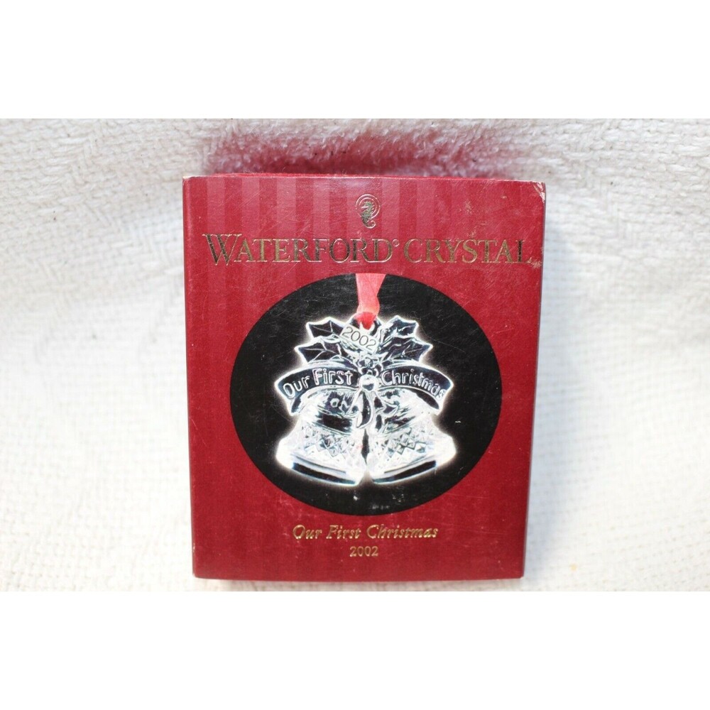 Waterford Crystal Our First Christmas 2002 (New)